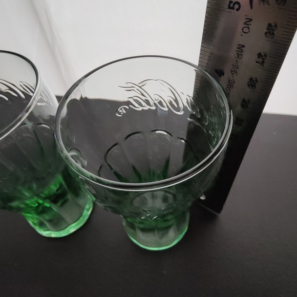 2 vintage Libbey 5oz Coca Cola glasses - Picture 3 of 9